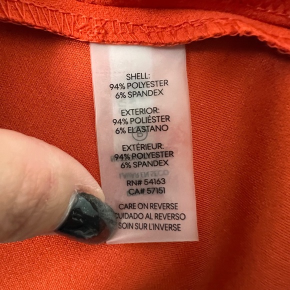 Calvin Klein Belted Ruffle-Sleeve Jumpsuit - Picture 7 of 8